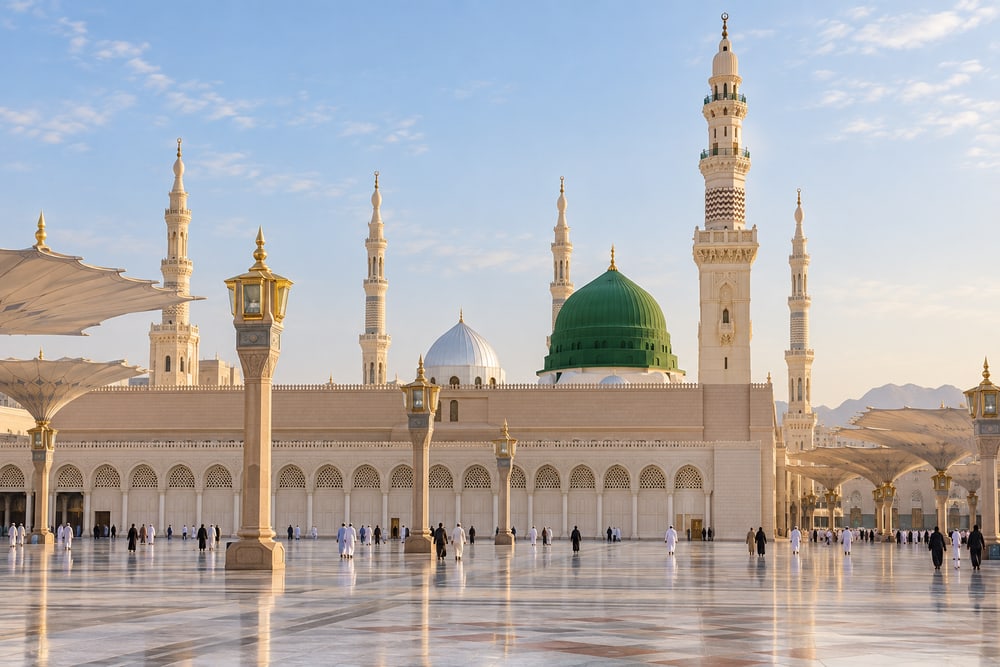 المسجد النبوي في المدينة المنورة